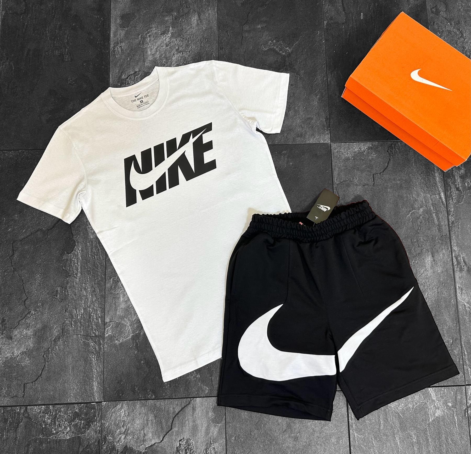 Nike летний комплект футболка Найк шорты