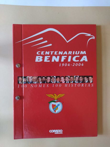 Livro "Centenarium Benfica 100 nomes 100 histórias"