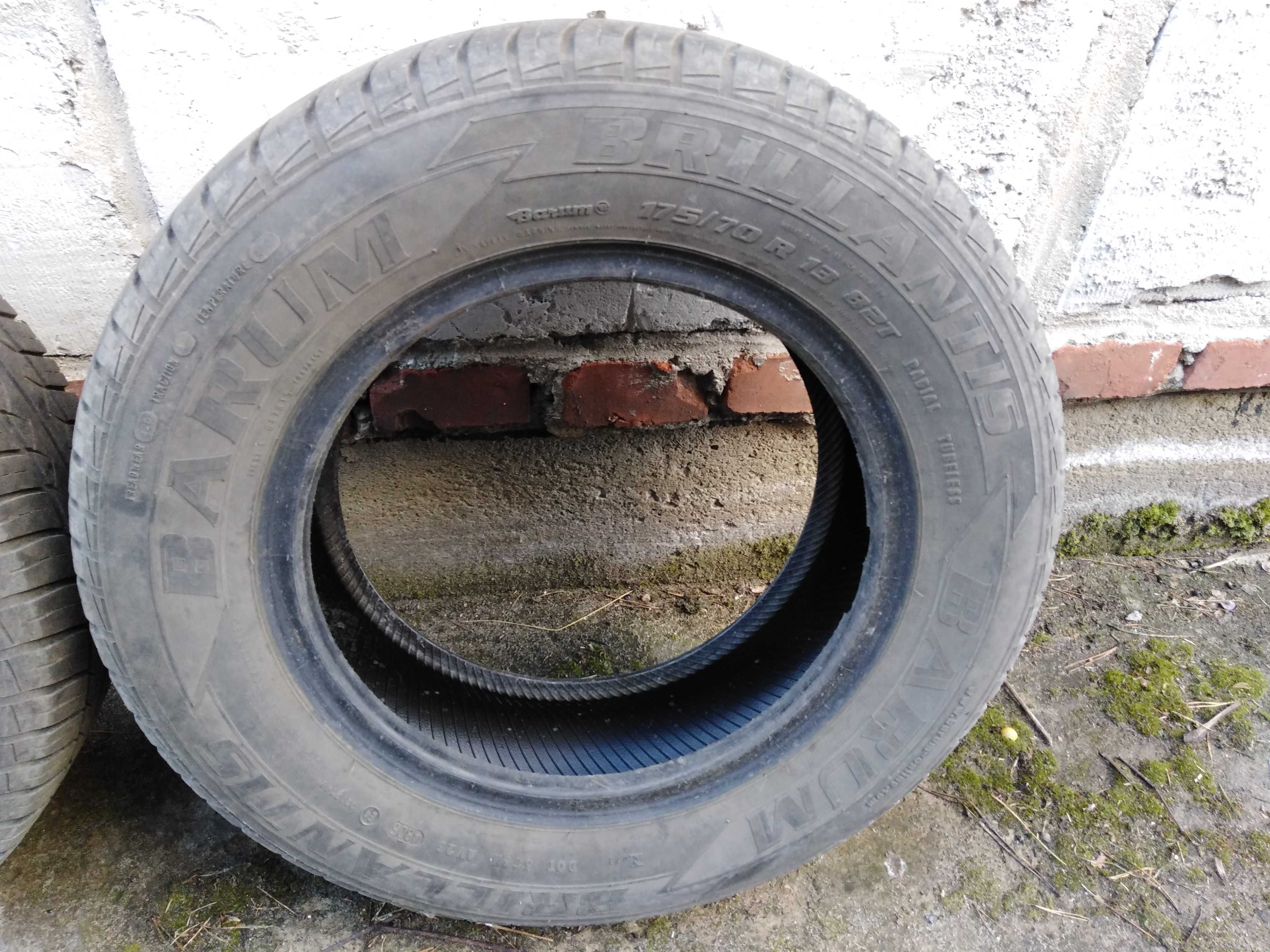 2 opony letnie Barum Brillantis 175/70 R13