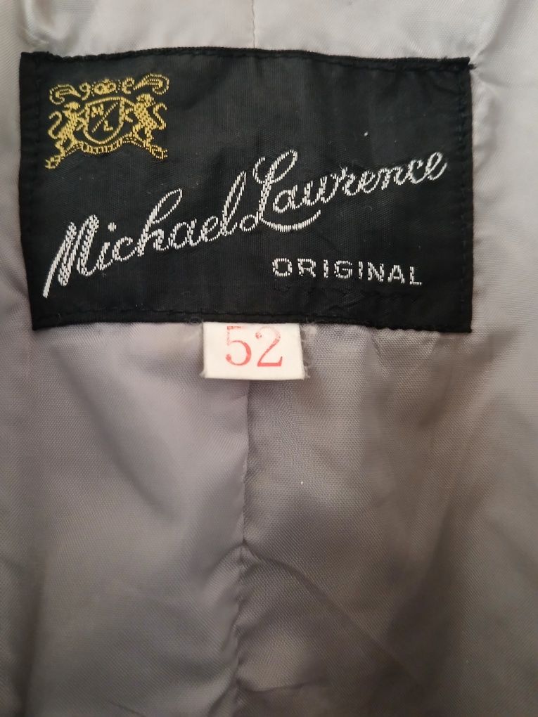 Płaszcz męski prochowiec Michael Laurence. Rozmiar 52