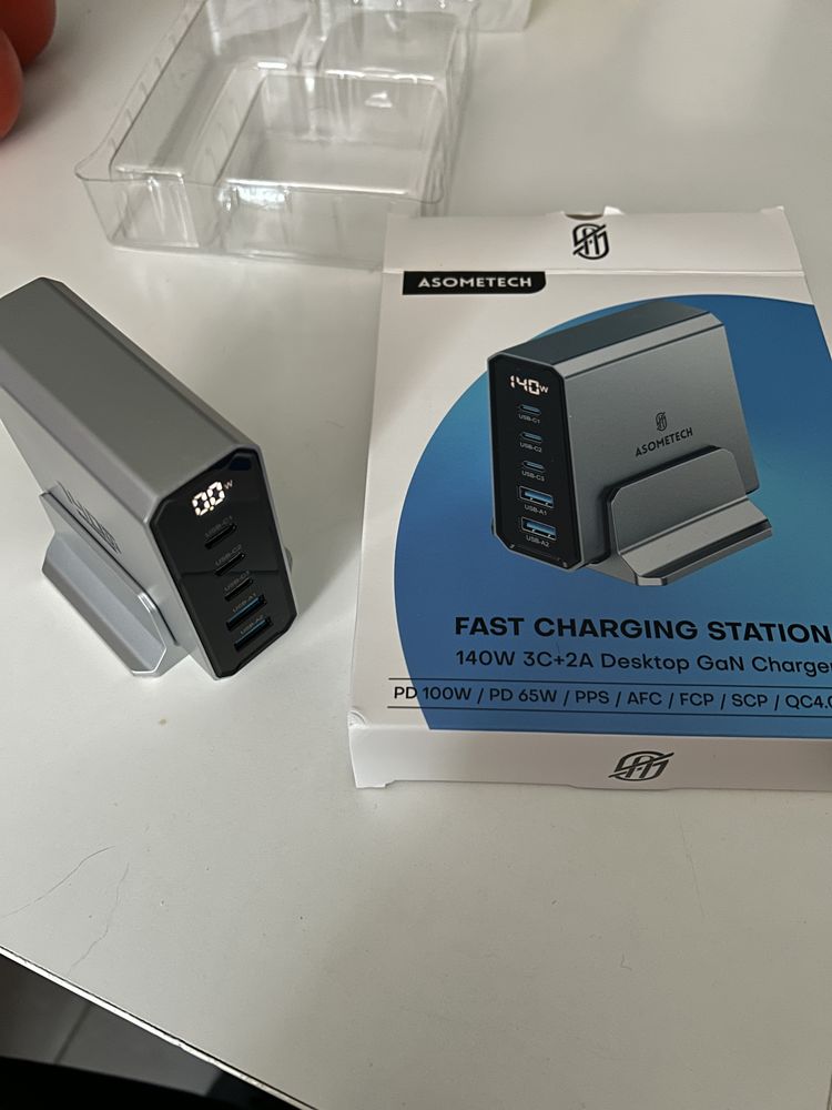 Ładowarka USB-C GaN Asometech 140W