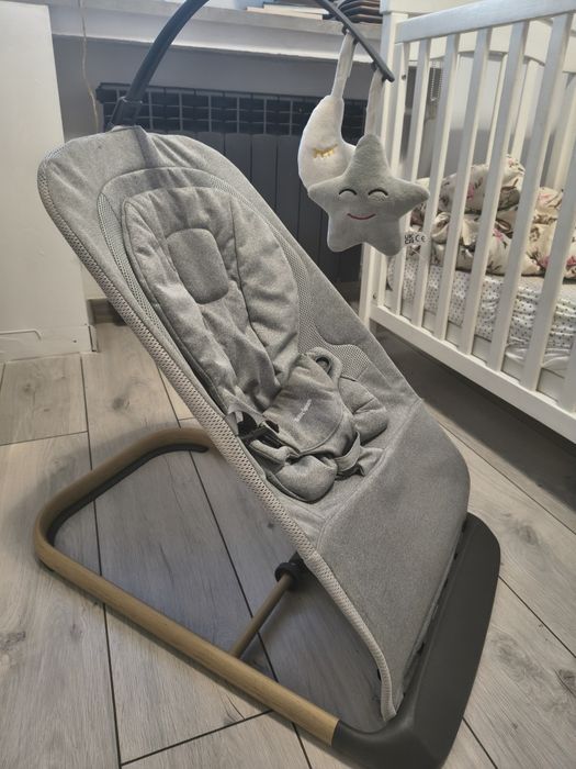 Leżaczek bujaczek Moby-System LILY + gratis