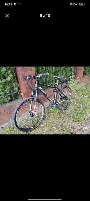Rower MTB CUBE rockshox hamulce hydrauliczne rozmiar L koło 26