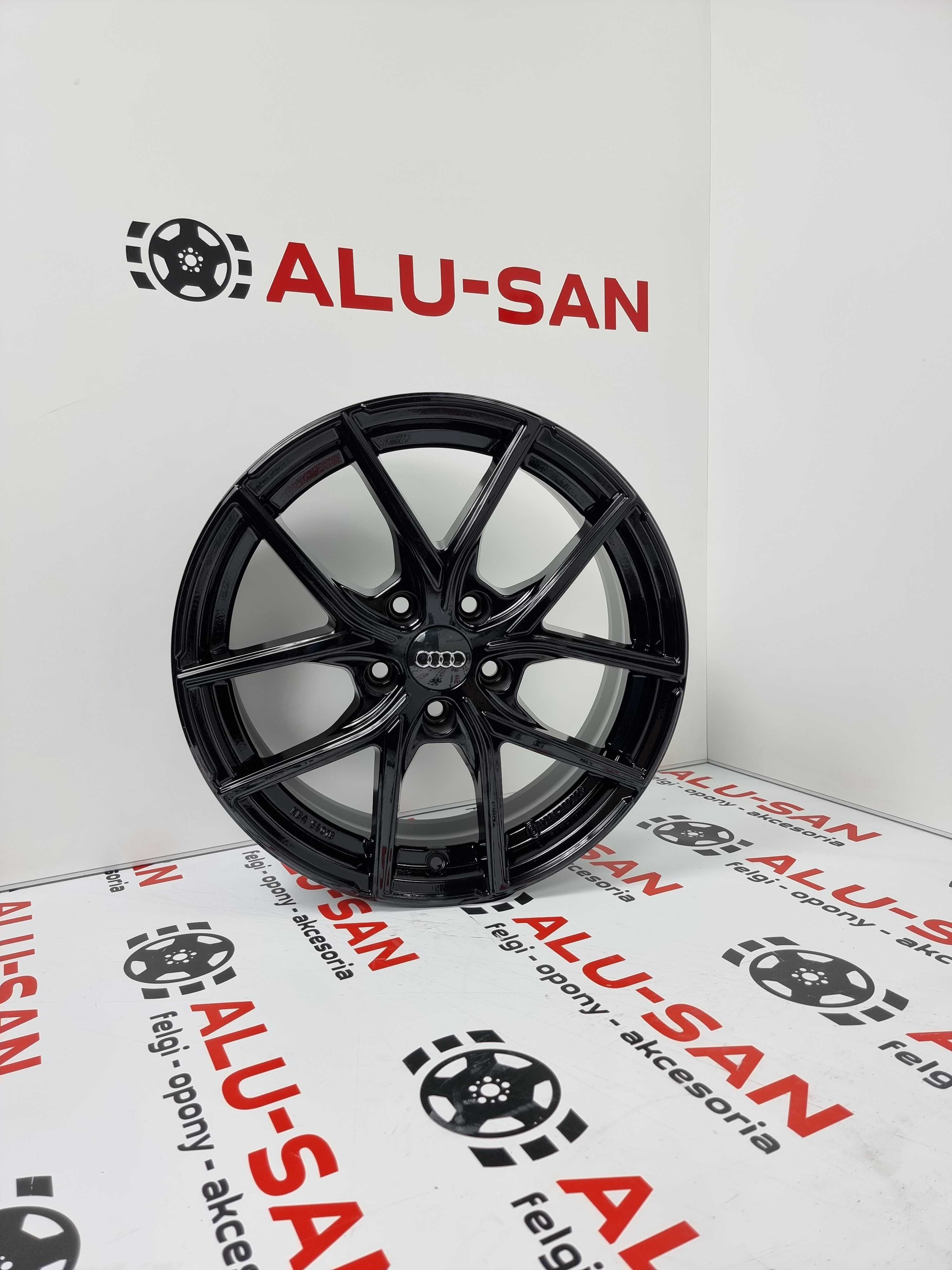 NOWE alufelgi AUDI 17" 5x112 A3 8P0 8V0 8V5 A4 B5 B6 B7 A6 Czarne