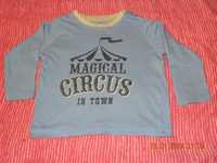 Bluzka z długim rękawem "Magical Circus in Town"; 86-92 cm – 1-2 lata