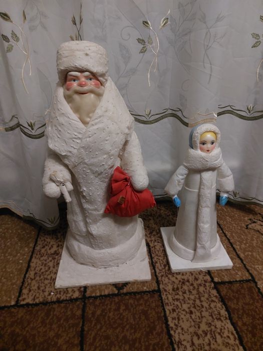 Большой дед мороз и снегурка