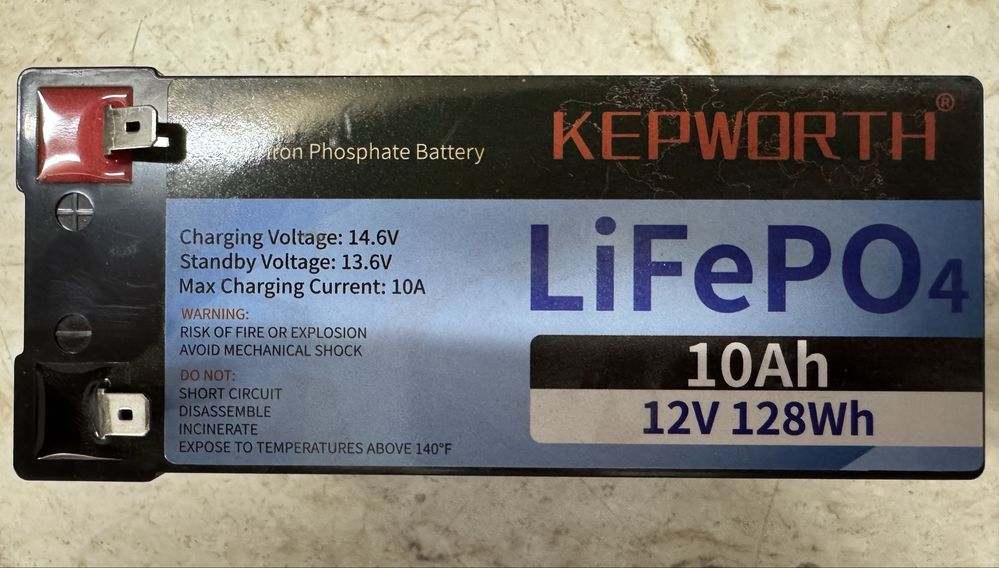 Kepworth LiFePo4 12V 10Ah