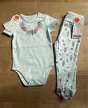 Komplet Coccodrillo 68 body dziewczece
