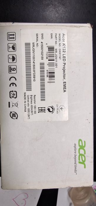 Projektor Acer K132 LED KOMPAKTOWY