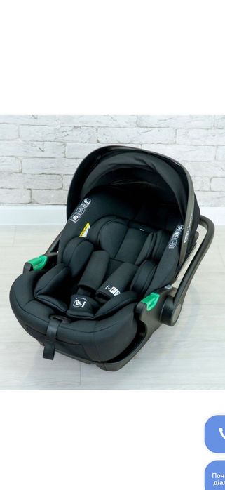 Автокрісло(автолюлька) El Camino ME 1110 i-FIX Jet Black