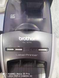 Impressora de etiquetas brother QL-570 e leitor de código de barras