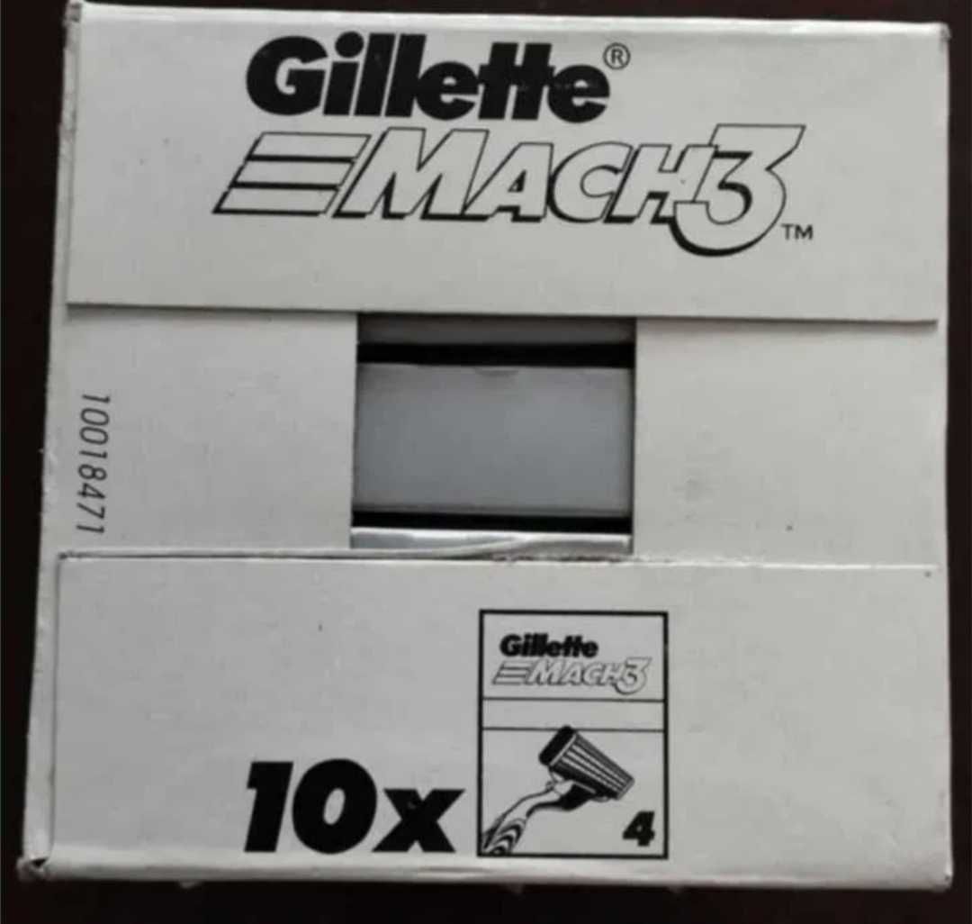 Змінні касети Gillette Mach 3 Нові в ориг. упаковці 4шт.