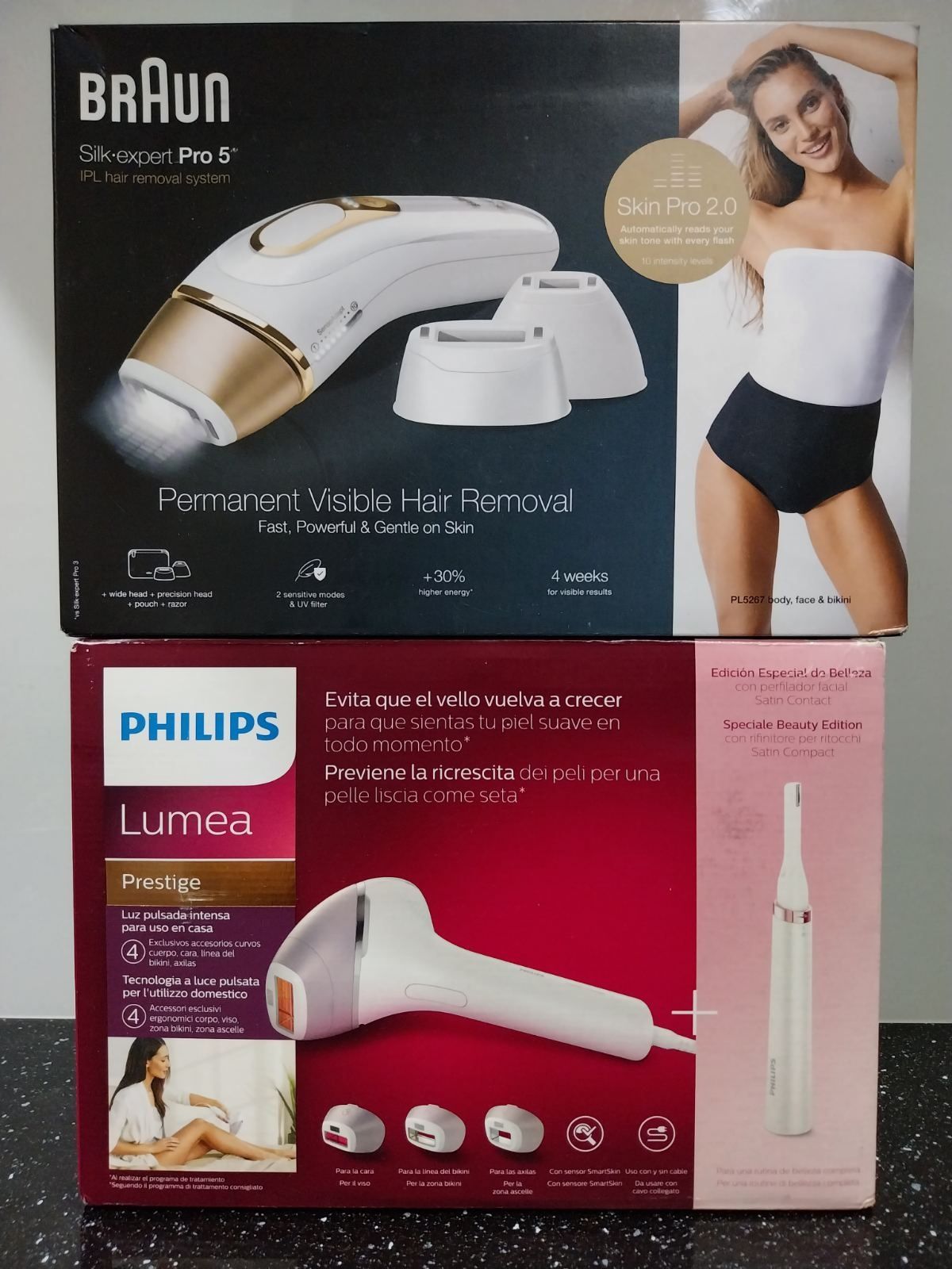 Фотоепілятор PHILIPS Lumea Prestige BRI949 / BrAun pro5