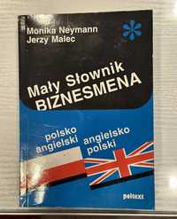 Mały słownik biznesmena pol-ang, ang-pol. M Neymann. J Malec