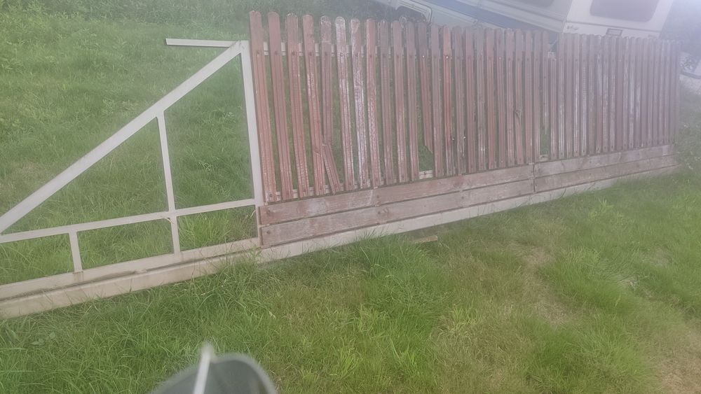 Brama przesuwna  stalowa 4.5 m