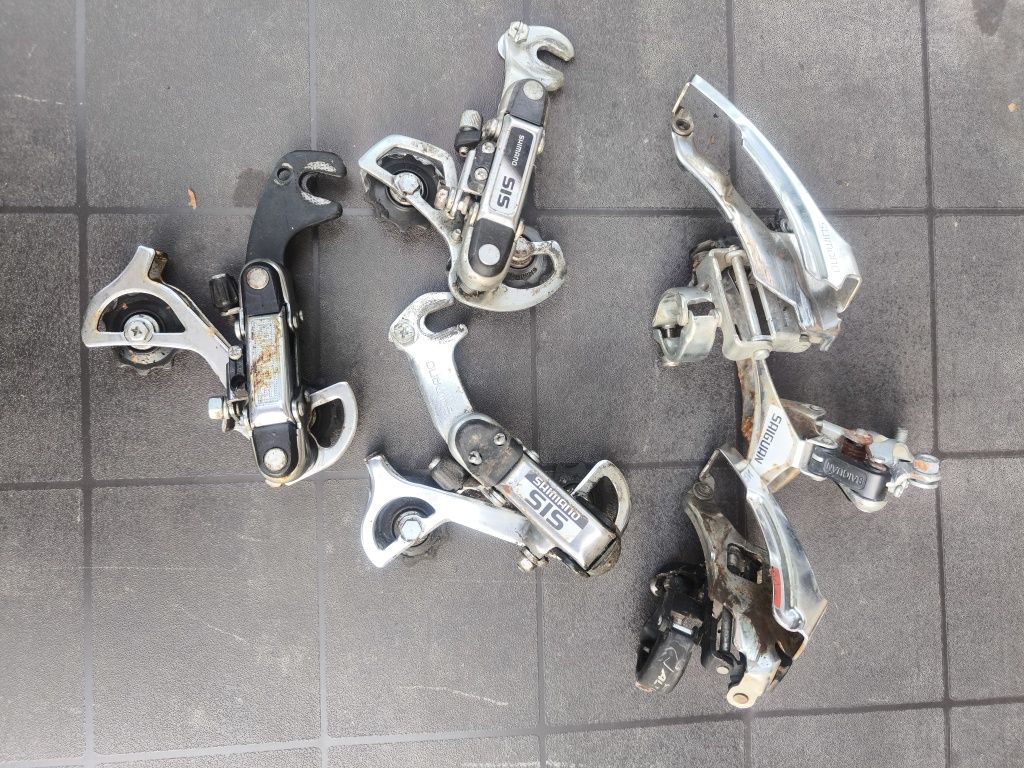 Zestaw przerzutek przód / tył Shimano Altus /Tourney