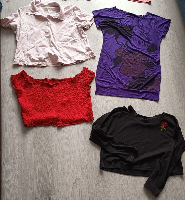 Mix zestaw damskich ubrań w rozmiarach XS, M, L, XL