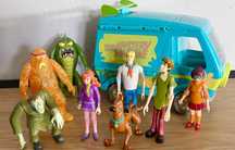 Scooby Doo Mystery Machine Auto + figurki Hanna Barbera