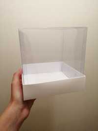10 caixas transparentes com base