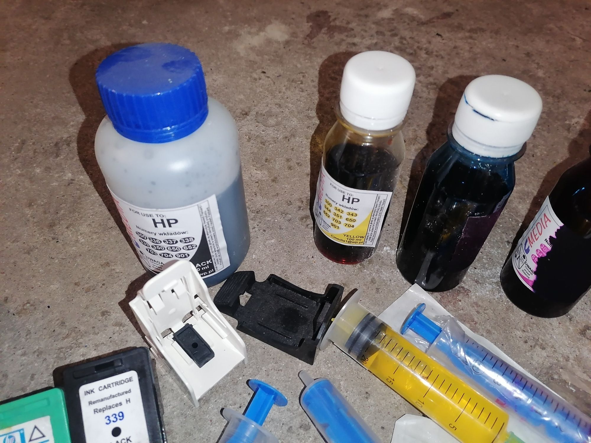Tusz HP 348 atrament