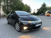 Honda Civic „ UFO ” Type S 2.2 i- CDTi, panorama, czarny brąz!