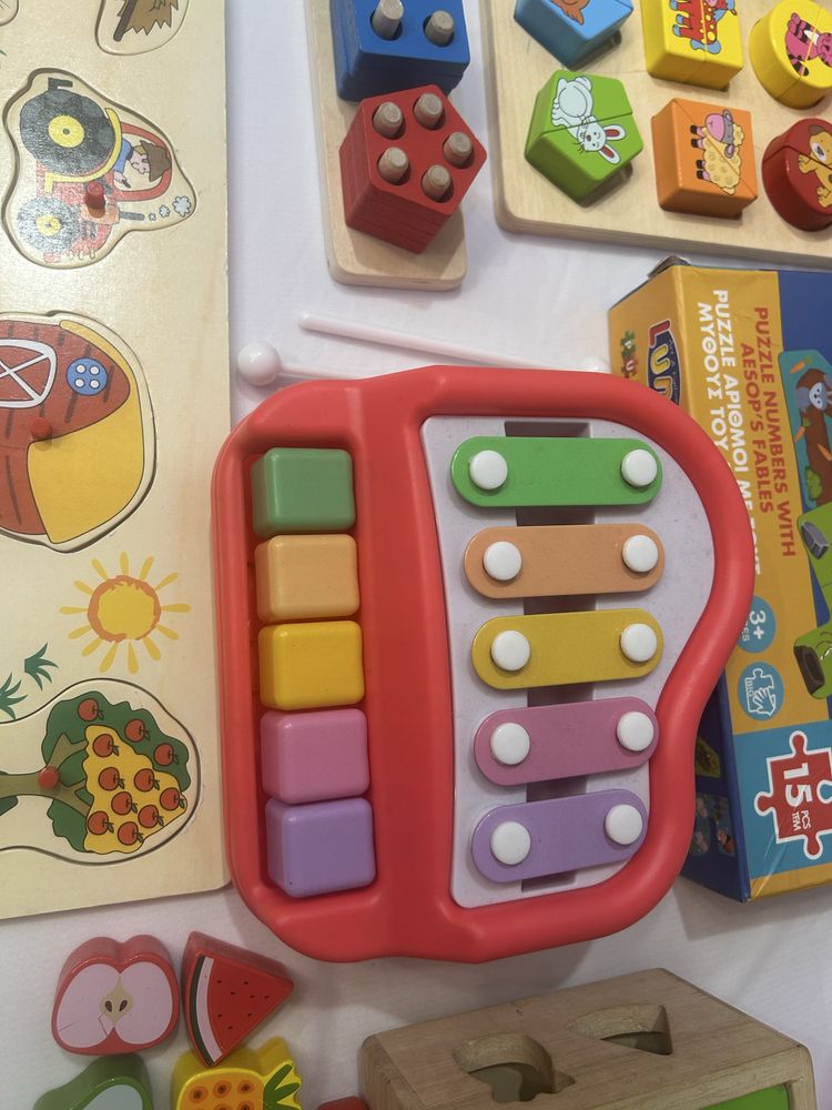 Деревянные игрушки , монтессори