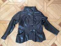 Женская кожаная куртка Harmanli размер 48, Eur 42, L-XL кожа ягненка
