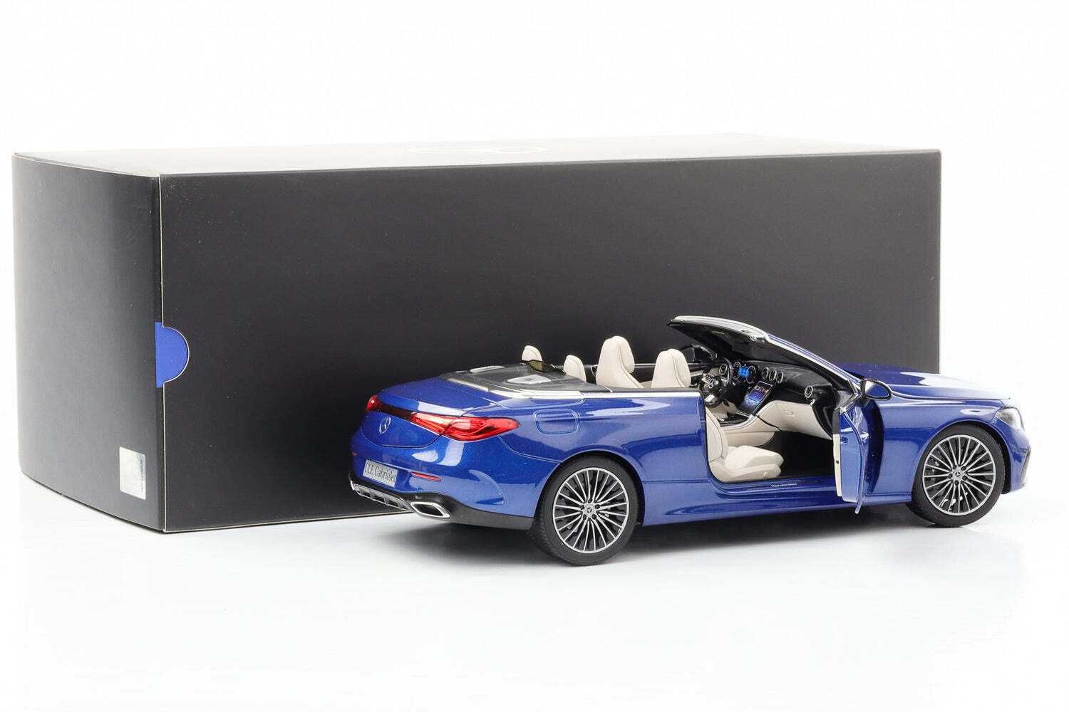 1:18 MERCEDES-BENZ CLE Cabriolet A236 spectral blue dilerski NOWY