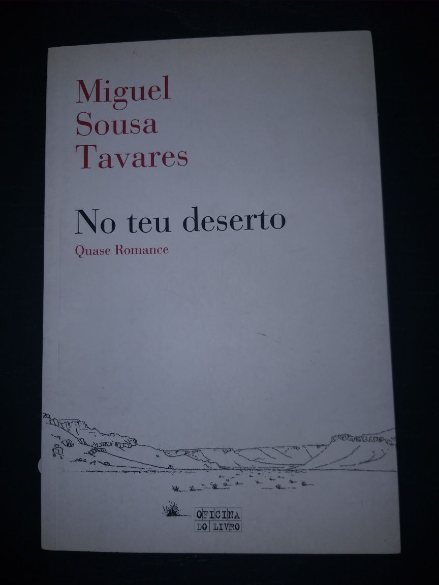 Livro " No teu deserto"