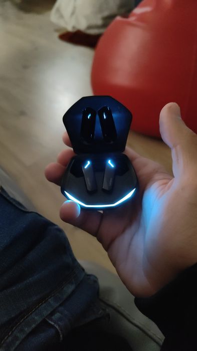 Phones Lenovo bluetooth 5.3 gamer cancelamento ruído preto/branco