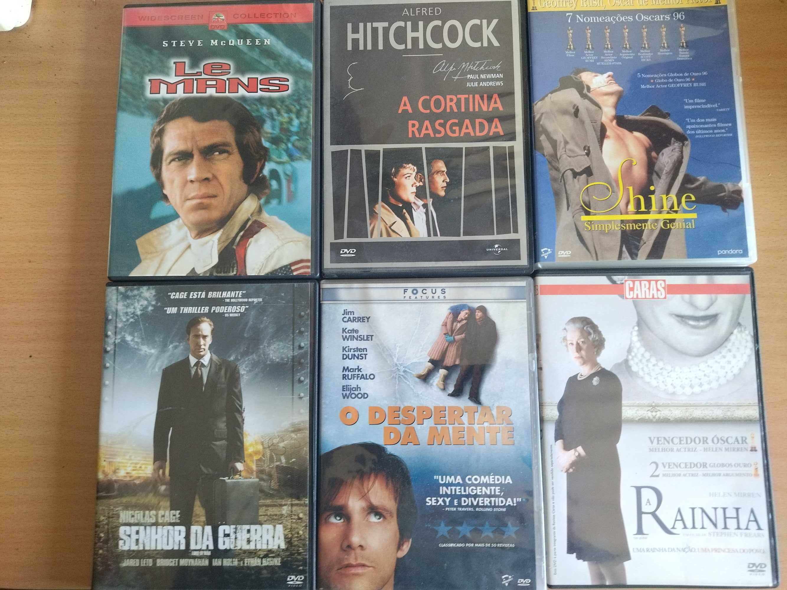 DVDs novos e selados