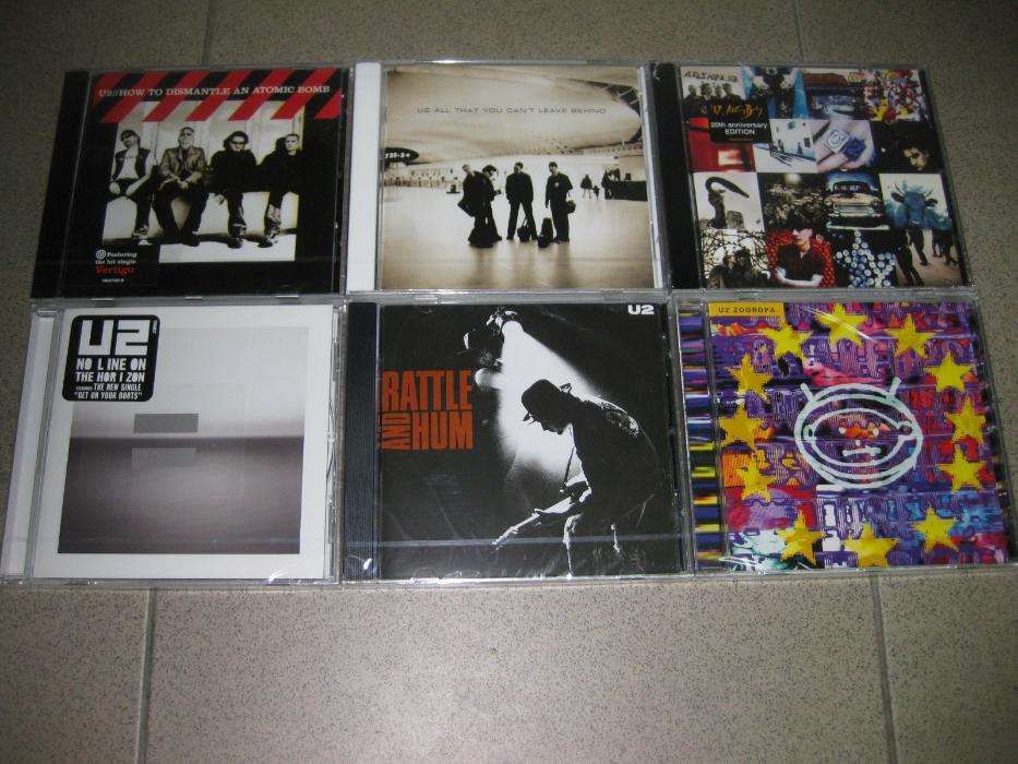 6 CDs dos U2/Selados/Portes Grátis!