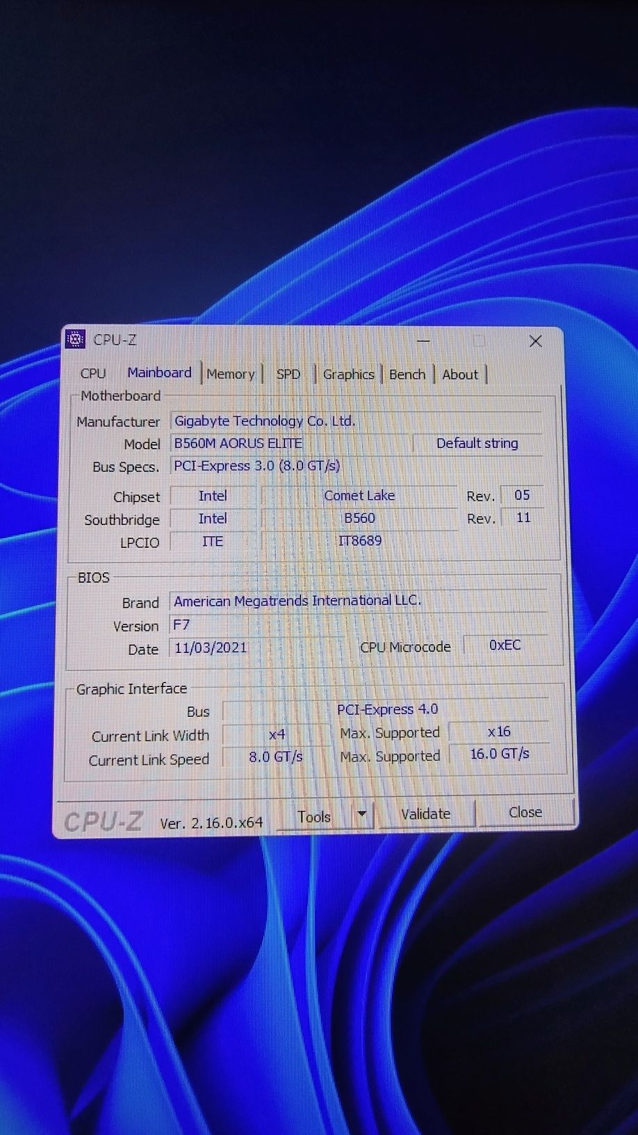 Продам свою ігрову збірку i7 10700f + B560M Aorus Elite + 2x16 GB DDR4