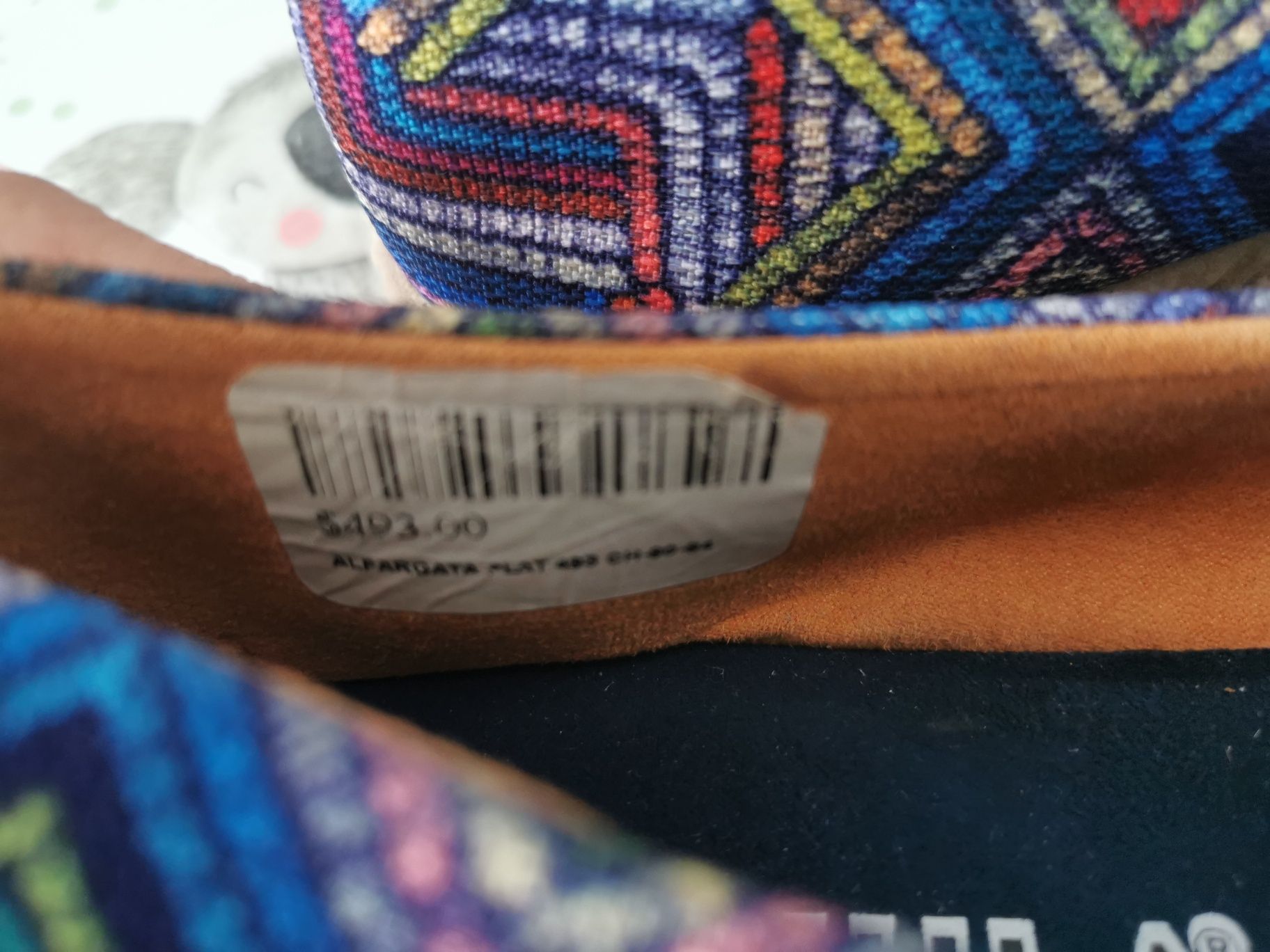 Espadryle Chula boho z Meksyku r. 39