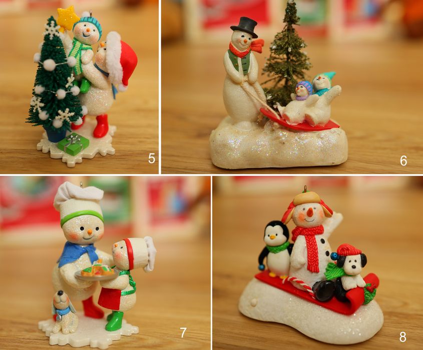 Іграшки на ялинку / Hallmark / різдвяні іграшки