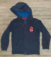 Bluza M&S Spiderman 3-4 lata kaptur rozpinana