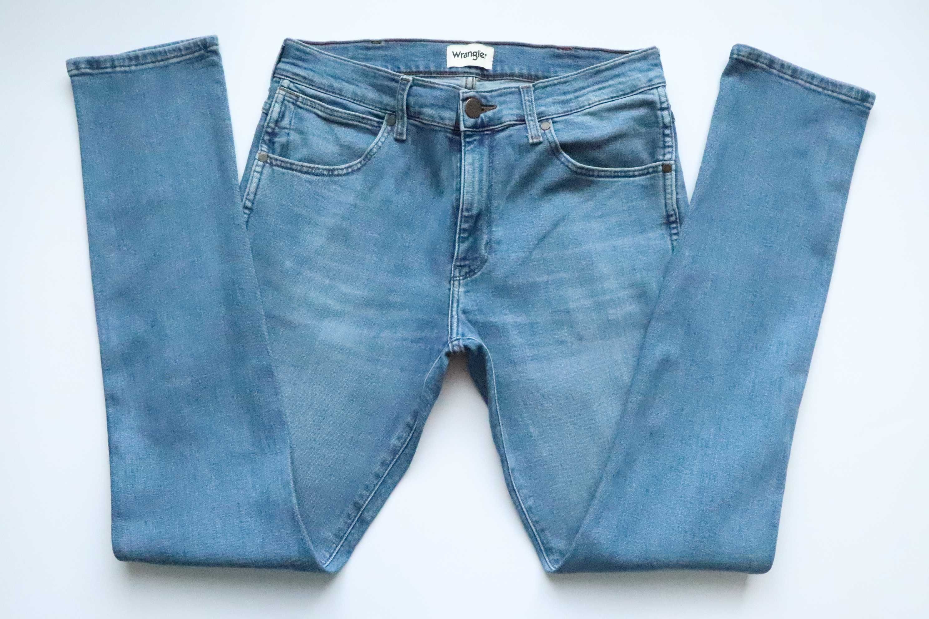 WRANGLER LARSTON W32 L34 męskie spodnie jeansy jak nowe
