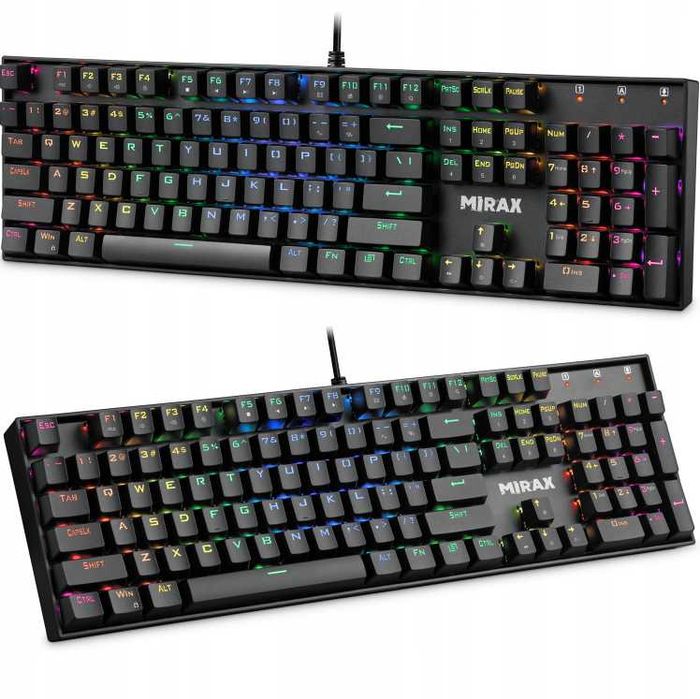 Klawiatura mechaniczna RGB MIRAX GK-3