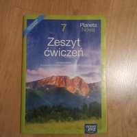 Sprzedam zeszyt ćwiczeń do geografii klasa 7