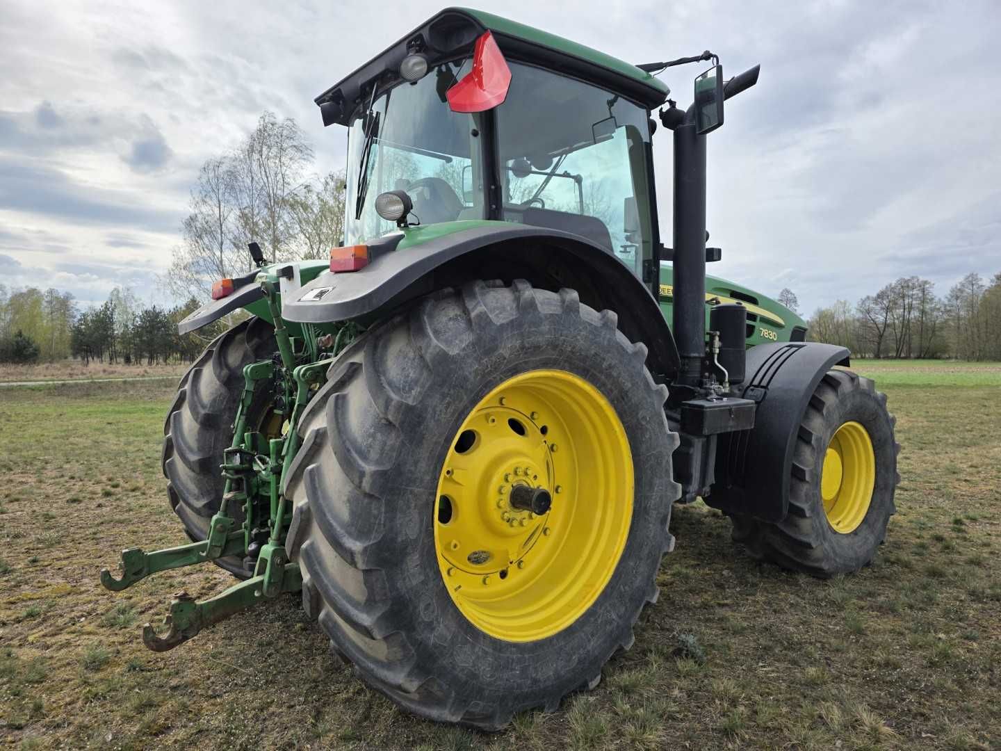 John Deere 7830 PowerQuad 2007r. Pneumatyka TLS Klima