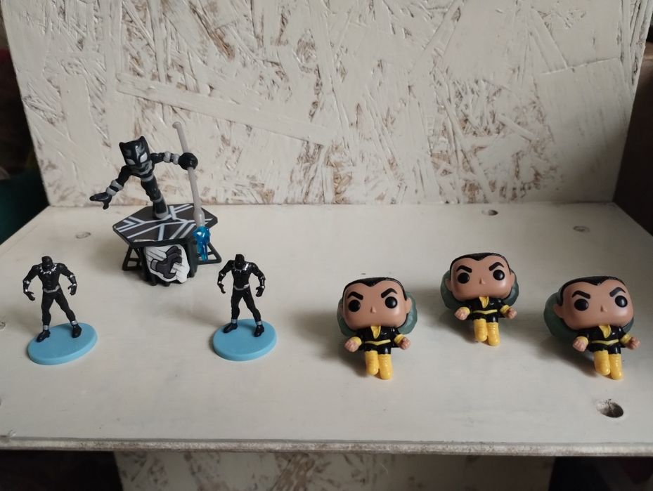 Zestaw Superbohatera: Black Panter, Black Adam