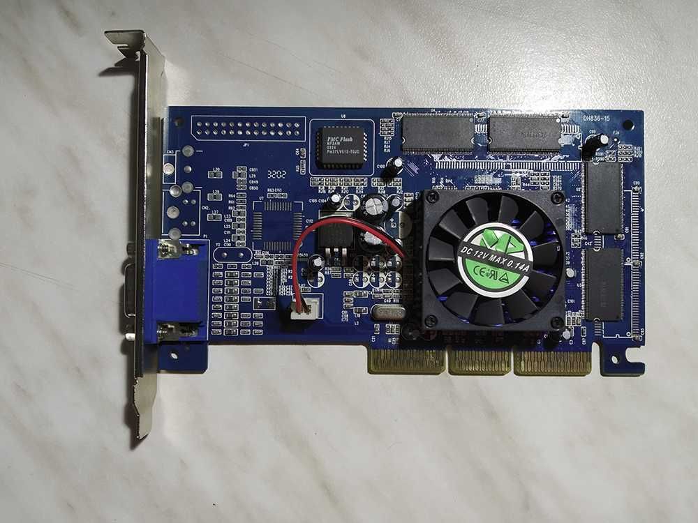 Видеокарта AGP MANLI GeForce 2 MX400 32mb