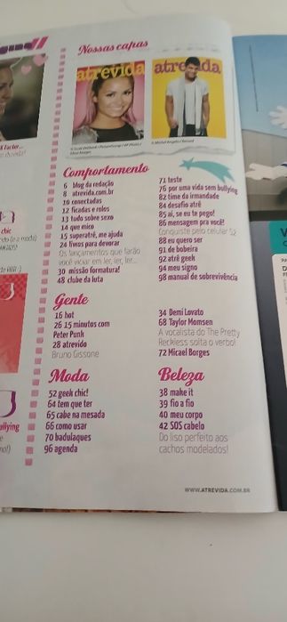 Revista Atrevida de 2012 - Demi Lovato