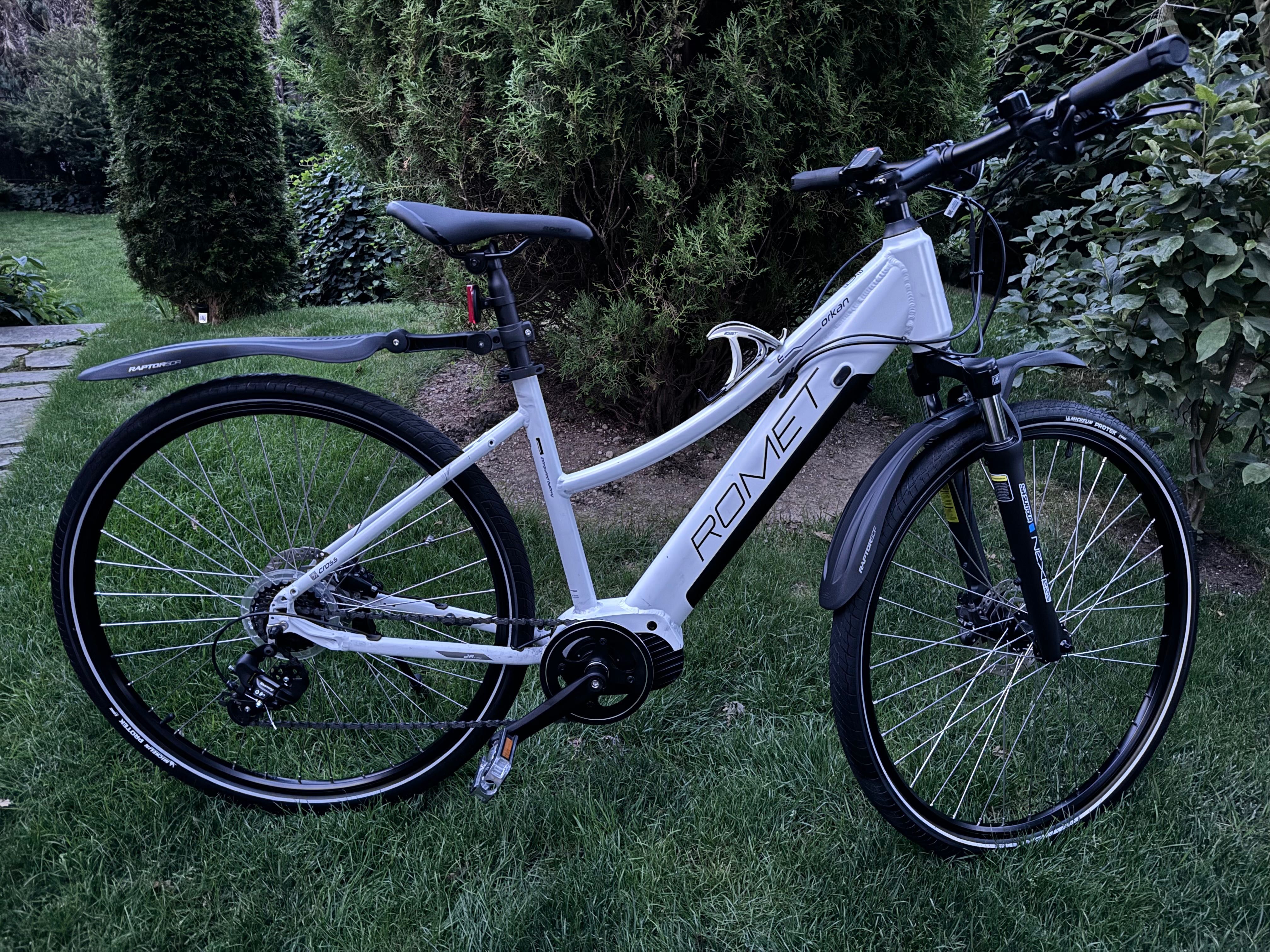 Rower elektryczny Romet Orkan 28” Bafang M300 – mało używany, jak nowy