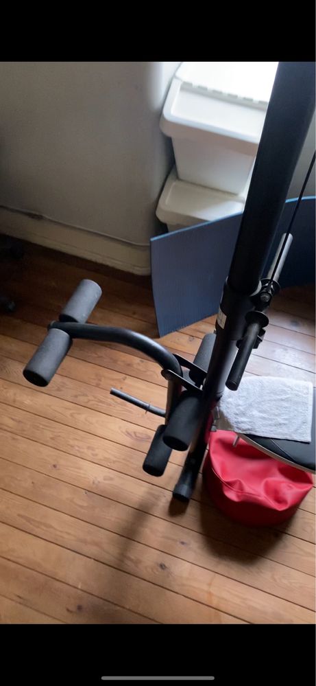 Banco musculação multifunções Decathlon