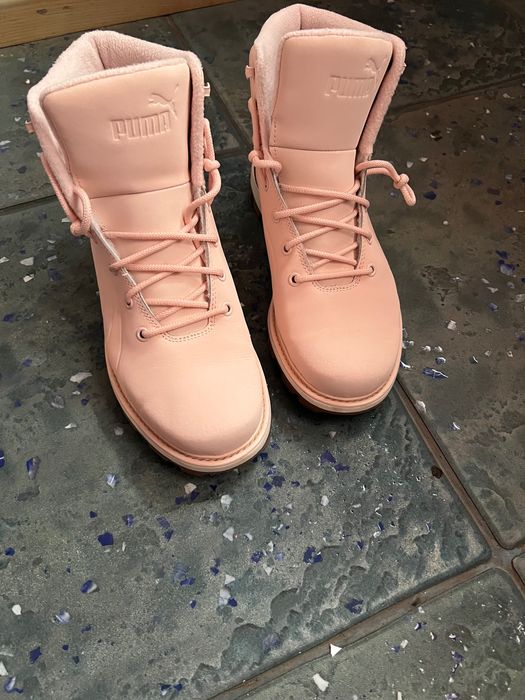 Зимові черевики Puma Desierto Fun Pink 42 термо кросівки високі 27 см