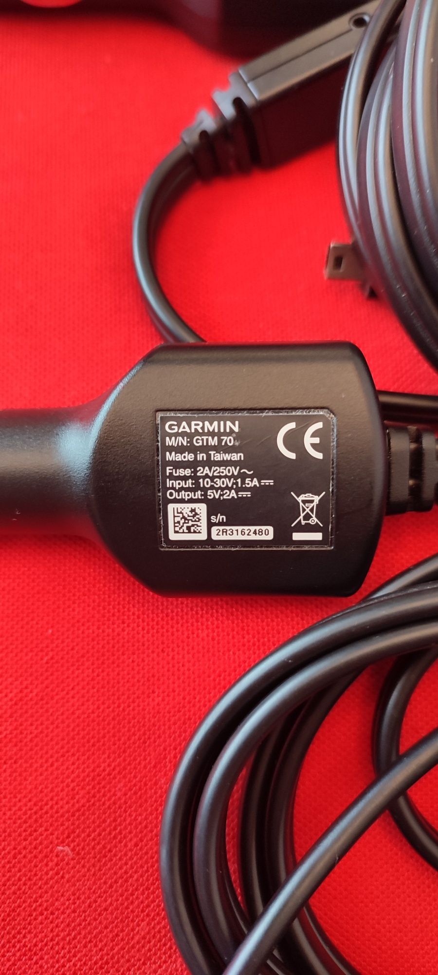 Зарядне Garmin GTM 70 кабель живлення