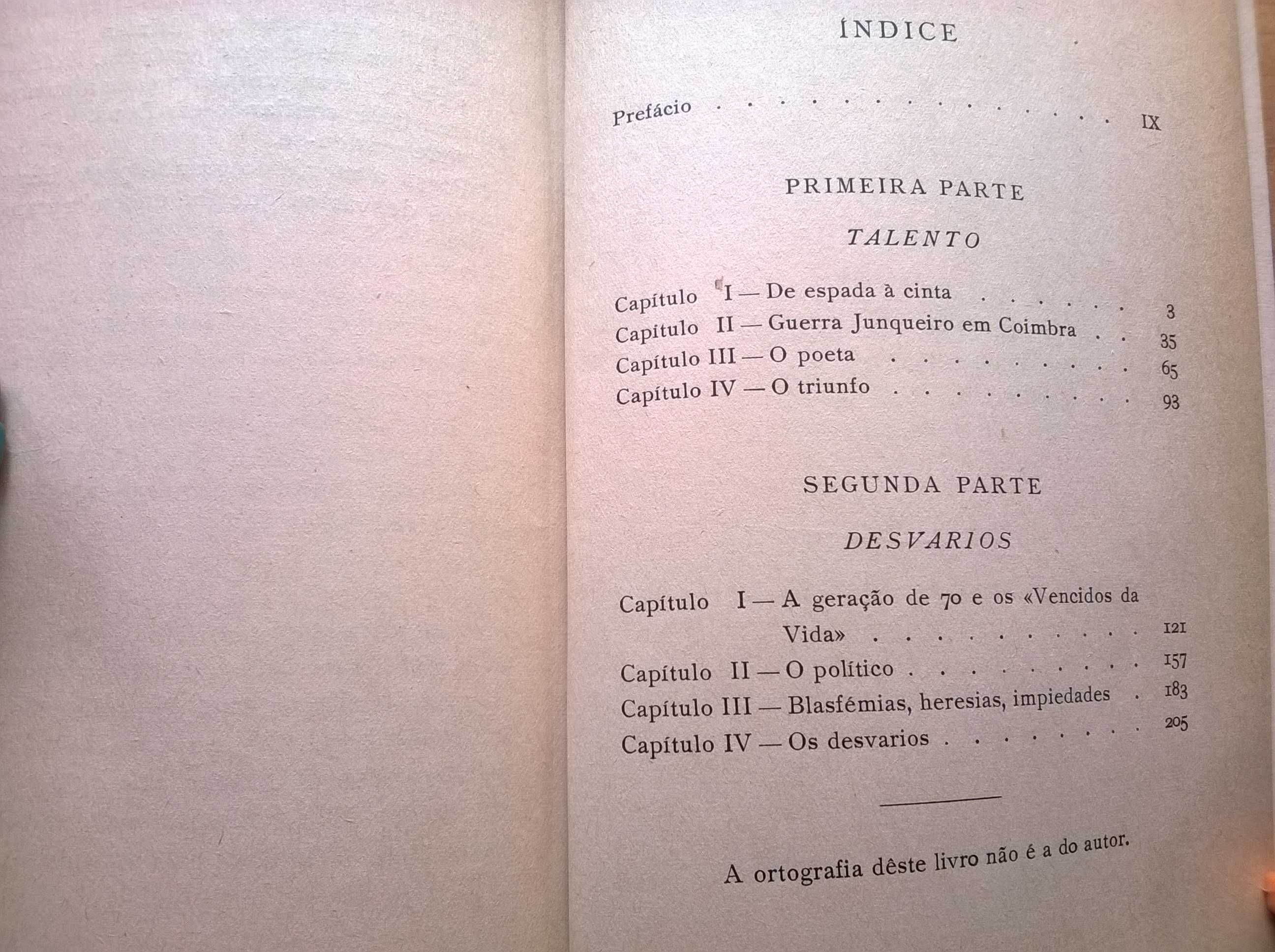 O Talento e os Desvarios de Guerra Junqueiro - António Cabral