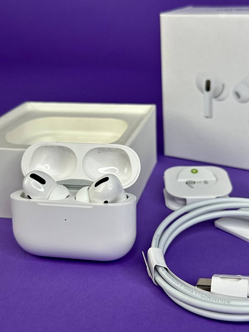 Навушники безпровідні AirPods Pro 1 + чохол Аірподс Про 1:1 ЛЮКС