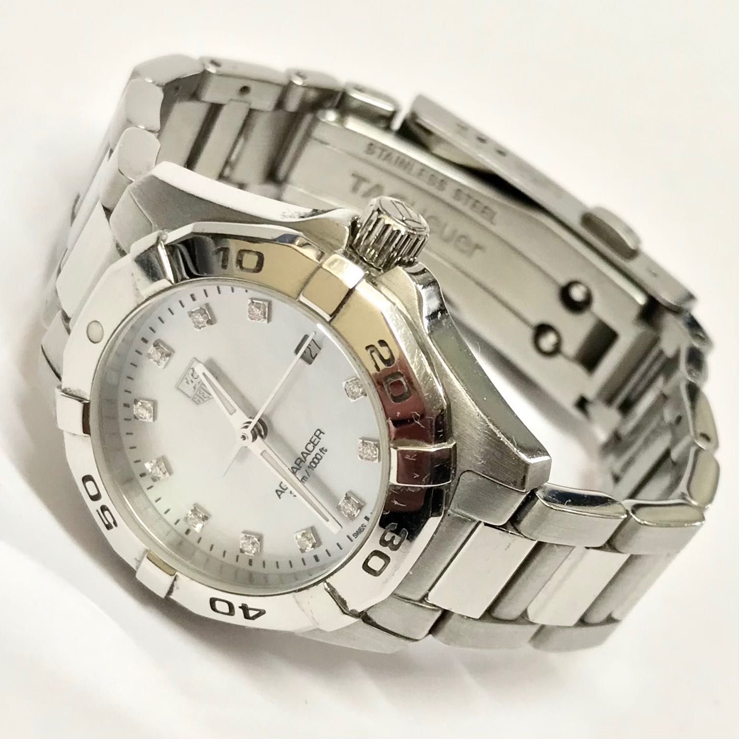 TAG HEUER Aquaracer 300m WAY1413 Zegarek damski 27mm DIVER cudowne DIA